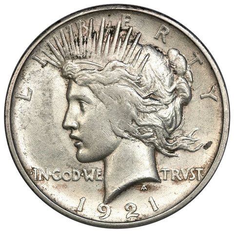 1921 High Relief Peace Dollar - Extremely Fine+