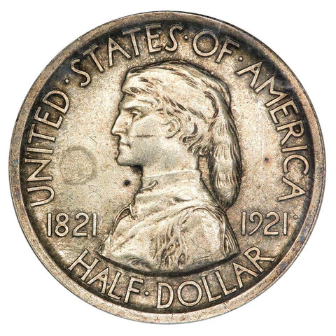 1921 Missouri Silver Commemorative Half Dollar - ANACS MS 61