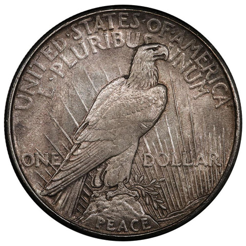 1921 High Relief Peace Dollar - About Uncirculated