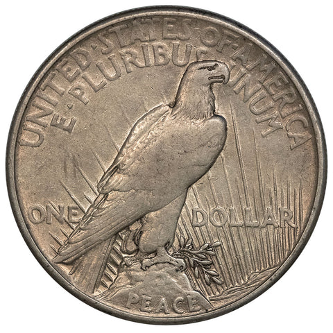 1921 High Relief Peace Dollar - Extremely Fine