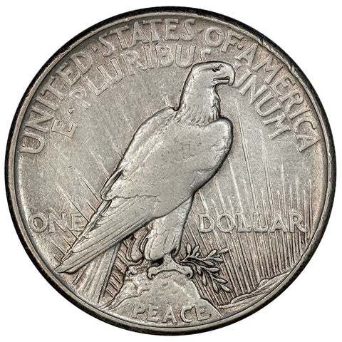 1921 High Relief Peace Dollar - Very Fine+