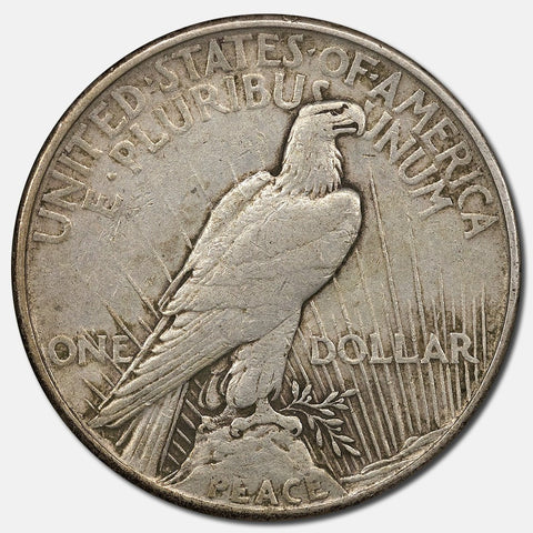 1921 High Relief Peace Dollar - Choice Very Fine