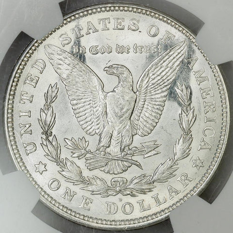 1921-D Morgan Dollar - NGC MS 62 - Brilliant Uncirculated