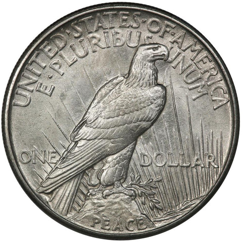 1921 Peace Dollar - PQ Brilliant Uncirculated