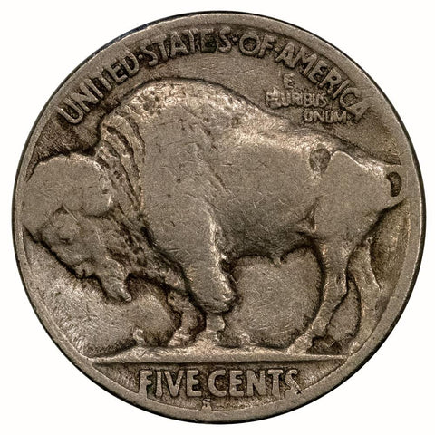 1921-S Buffalo Nickel - Very Good