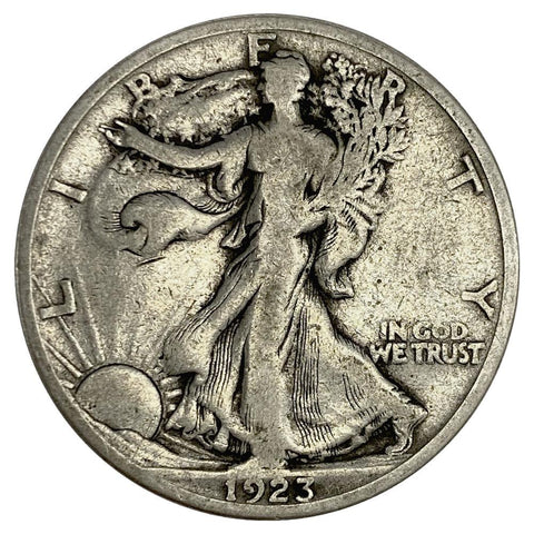 1923-S Walking Liberty Half Dollar - Very Good