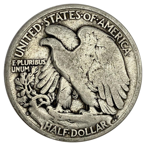 1923-S Walking Liberty Half Dollar - Very Good