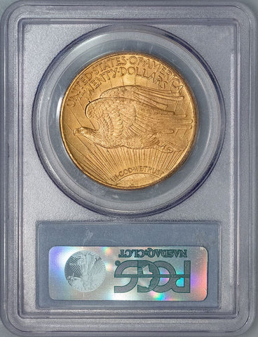 1924 $20 Saint Gaudens Double Eagle Gold Coin - PCGS MS 63+ - Choice Uncirculated