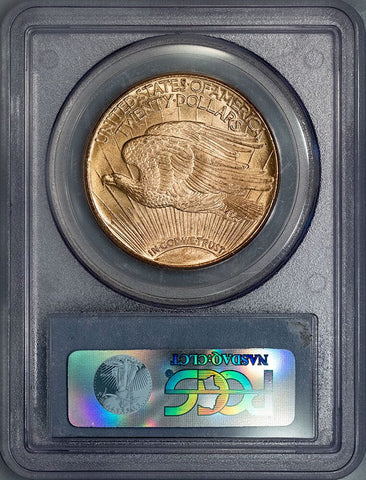1925 $20 Saint Gaudens Double Eagle Gold Coin - PCGS MS 65 - Gem Uncirculated