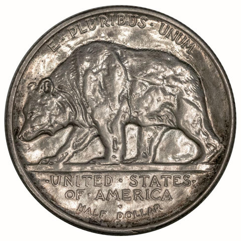 1925-S California Silver Commemorative Half Dollar - PQ Brilliant Uncirculated
