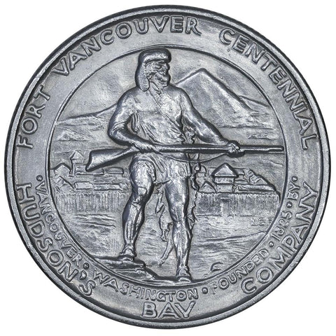 1925 Fort Vancouver Silver Commemorative Half Dollar - Brilliant Uncirculated