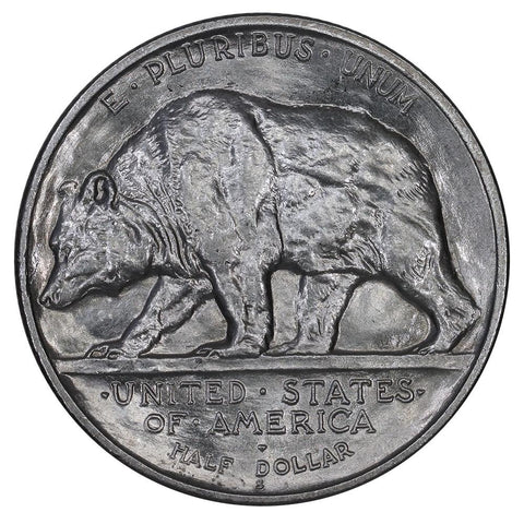 1925-S California Silver Commemorative Half Dollar - Brilliant Uncirculated