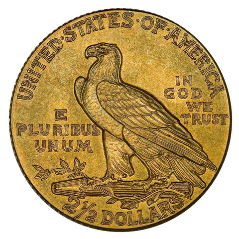1926 $2.5 Indian Quarter Eagle Gold Coin - PQ Brilliant Uncirculated