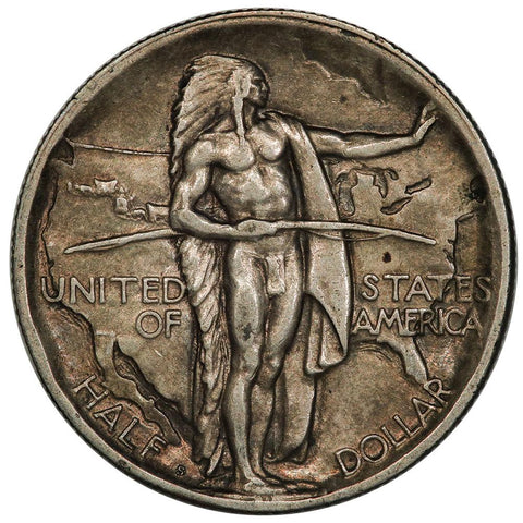 1926-S Oregon Trail Silver Commemorative Half Dollar - Extremely Fine