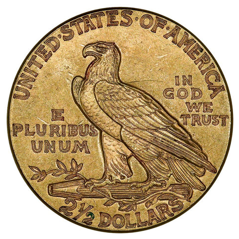 1927 $2.5 Indian Gold Coin - About Uncirculated