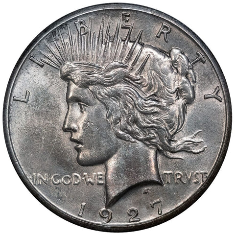 1927 Peace Dollar - About Uncirculated+
