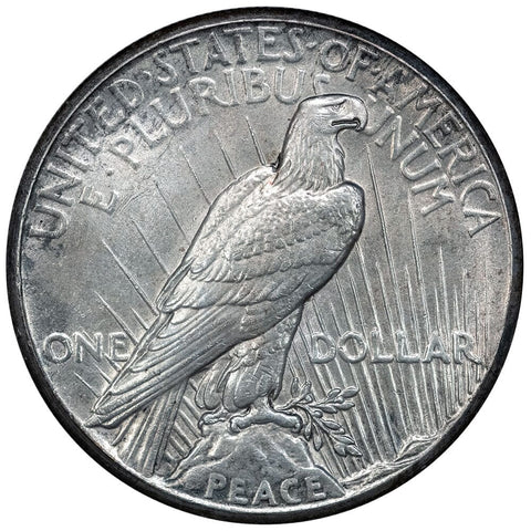 1927 Peace Dollar - About Uncirculated+