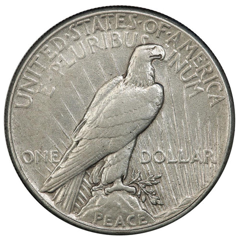 1928 Peace Dollar - XF/AU Detail (cleaned)