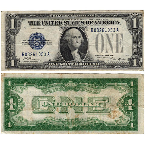 1928-A $1 "Funnyback" Silver Certificate Fr. 1601 - Very Fine