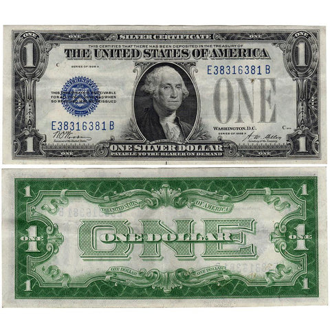 1928-A $1 "Funnyback" Silver Certificate Fr. 1601 - Choice Very Fine