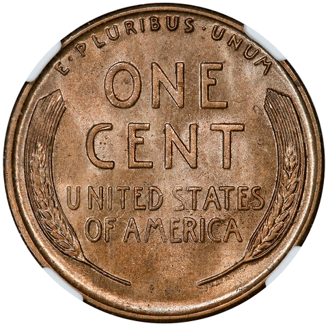 1931-S Lincoln Wheat Cent - NGC MS 63 RB