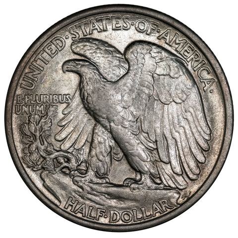 1934 Walking Liberty Half Dollar - Choice About Uncirculated