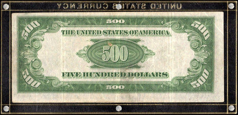 1934-A $500 Federal Reserve Note, Richmond District - Fr. 2202-E - Very Fine