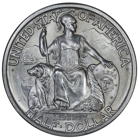 1935-S San Diego Silver Commemorative Half Dollar - Brilliant Uncirculated