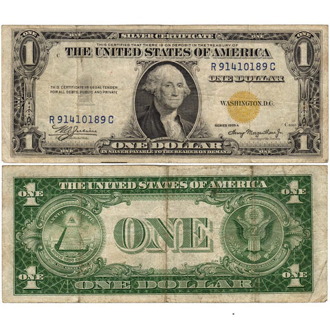 1935-A $1 North Africa Emergency Issue Silver Certificate, FR. 2306 - Fine
