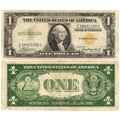 1935-A $1 North Africa Emergency Issue Silver Certificate, FR. 2306 - Fine+