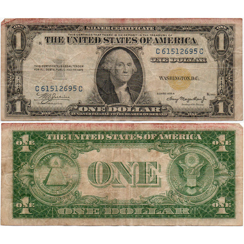 1935-A $1 North Africa Emergency Issue Silver Certificates, FR. 2306 - Very Good or Better
