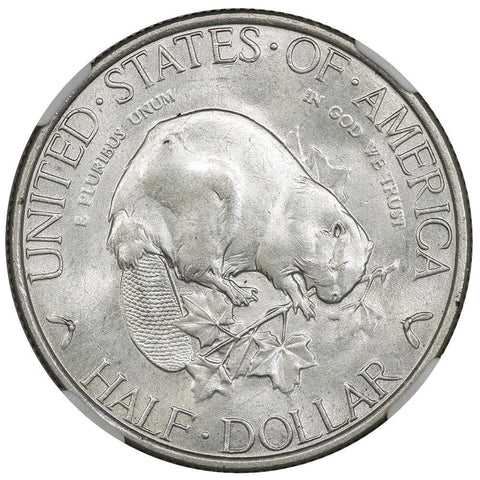 1936 Albany, New York Charter Silver Commemorative Half Dollar - NGC MS 64
