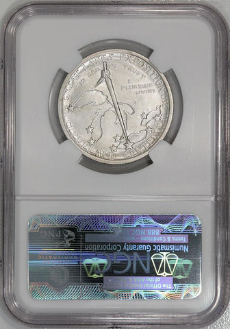 1936 Cleveland Silver Commemorative Half Dollar - NGC MS 63