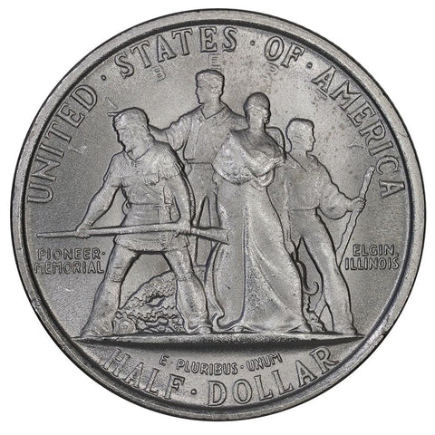 1936 Elgin, Illinois Silver Commemorative Half Dollar - Brilliant Uncirculated