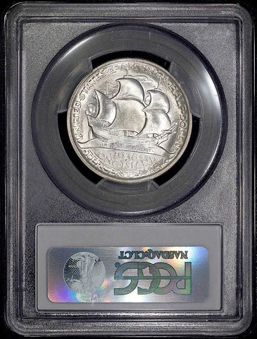 1936 Long Island Silver Commemorative Half Dollar - PCGS MS 63