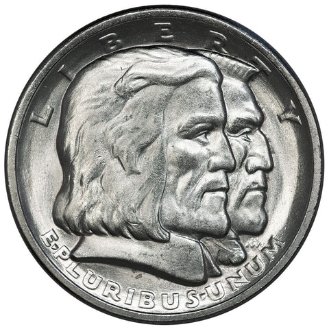 1936 Long Island Silver Commemorative Half Dollar - Brilliant Uncirculated