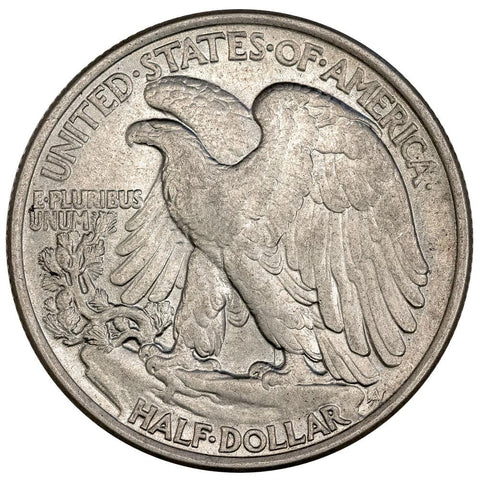 1936 Walking Liberty Half Dollar - About Uncirculated