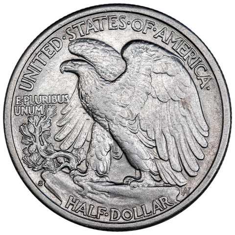 1936-S Walking Liberty Half Dollar - About Uncirculated