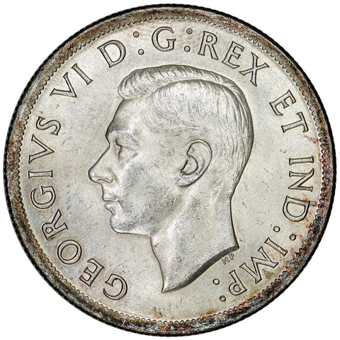 1937 Canada Silver Dollar KM.37 - Choice Brilliant Uncirculated