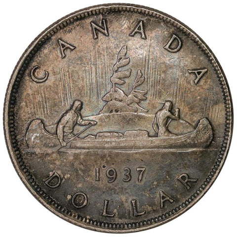 1937 Canada Silver Dollar KM.37 - Extremely Fine