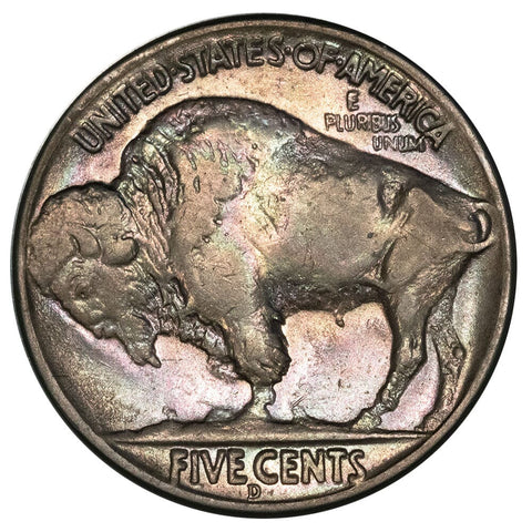 Pretty 1937-D 3 Legs Buffalo Nickel - About Uncirculated