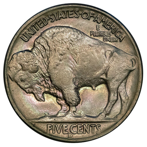 1938-D Buffalo Nickel - Pretty Toned Uncirculated