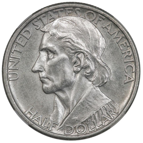 1938-S Daniel Boone Silver Commemorative Half Dollar - NGC MS 62