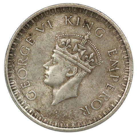 1942 India Rupee KM# 557.1 - XF