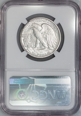 1943-S Walking Liberty Half Dollars - NGC MS 64 - Choice Uncirculated