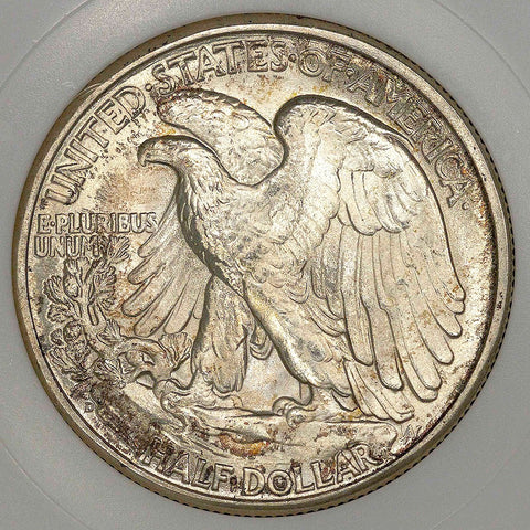 1946-D Walking Liberty Half Dollar ~ NGC MS 65 ~ Old "Fatty" Holder
