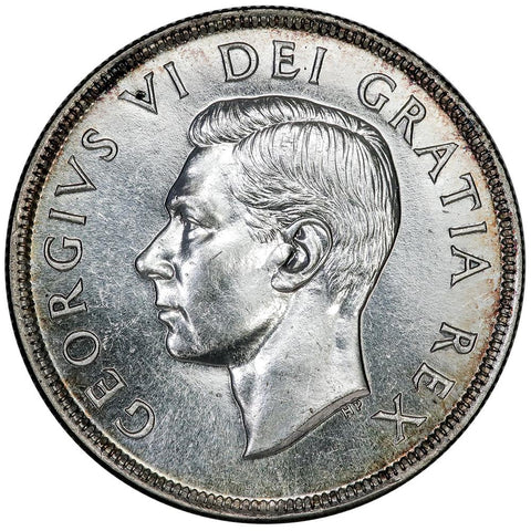 1949 Canada Silver Dollar KM.47 - Choice Brilliant Uncirculated