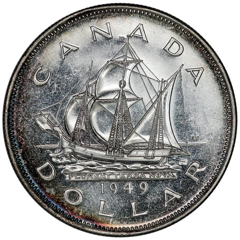 1949 Canada Silver Dollar KM.47 - Choice Brilliant Uncirculated