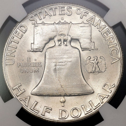 1949-S Franklin Half Dollar - MS 65 Full Bell Lines / Registry Ready
