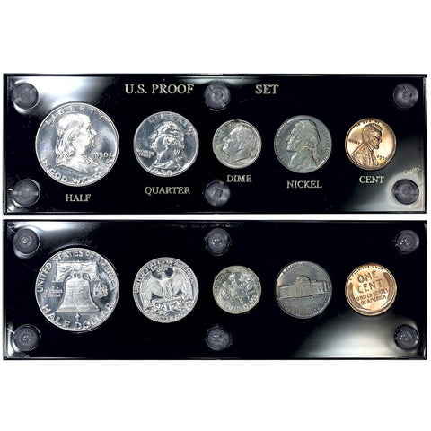 1950 U.S. Mint Proof Set in Capital Plastic - Gem+